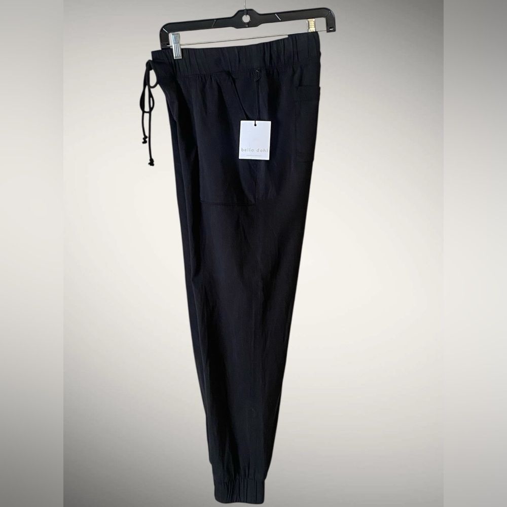 Bella Dahl | Bella Dahl Black Pocket Jogger Pants | Drawstring Joggers NWT M. - Picture 9 of 15